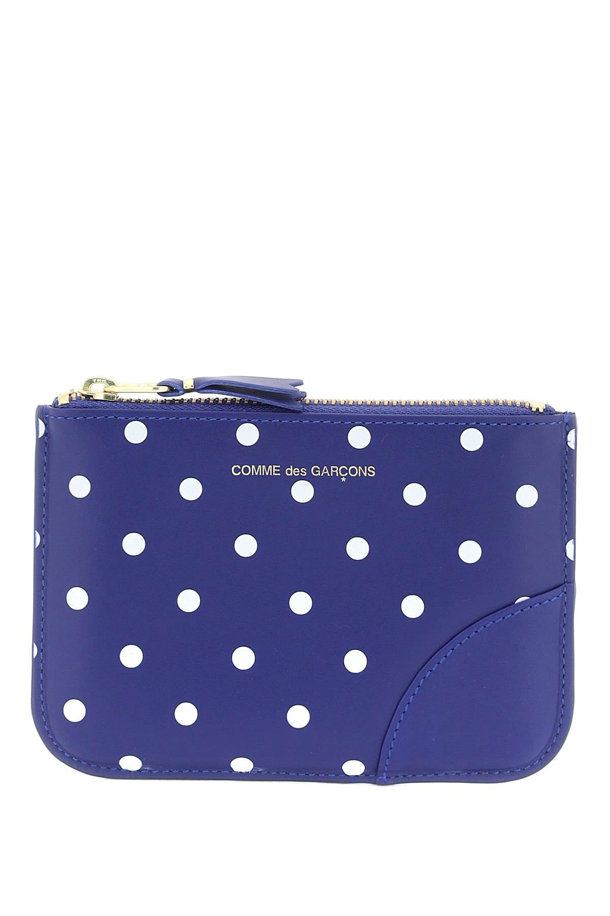 Comme Des Garcons Wallet Polka Dot Wallet - OS Blu