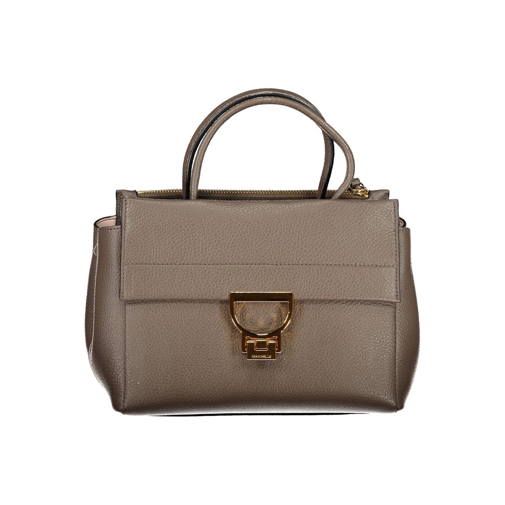 Shop Coccinelle Brown Leather Handbag