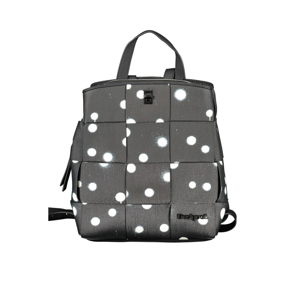 Shop Desigual Black Polyethylene Backpack