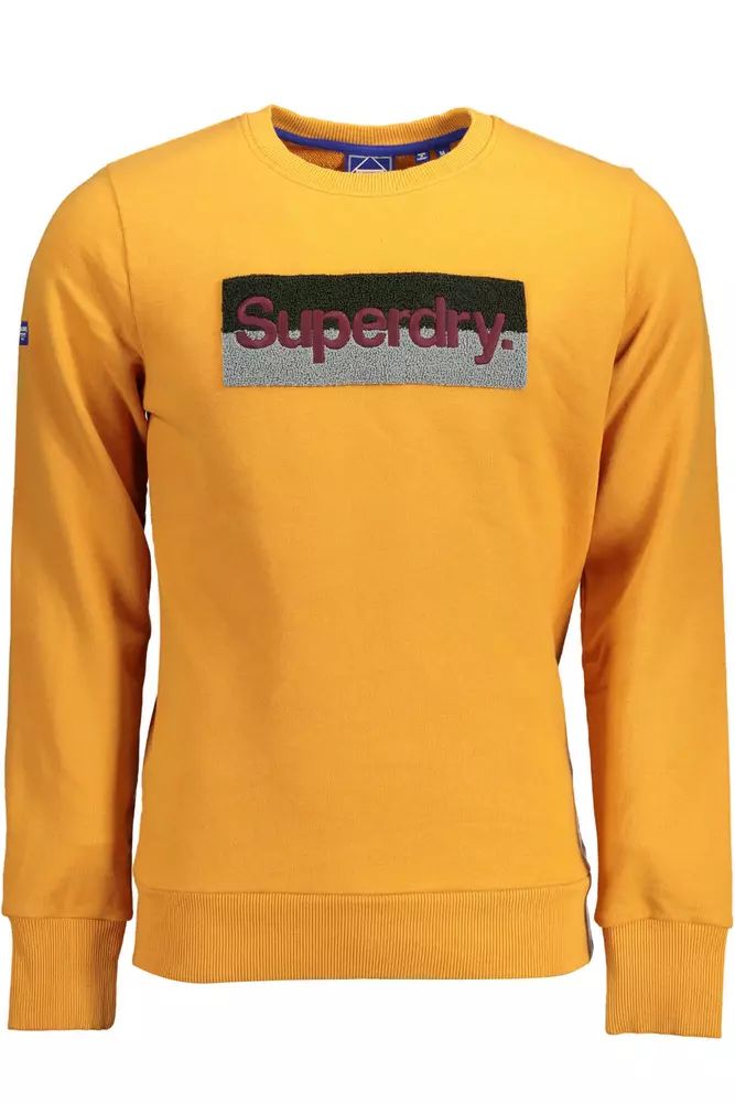 Superdry Orange Cotton Sweater - L