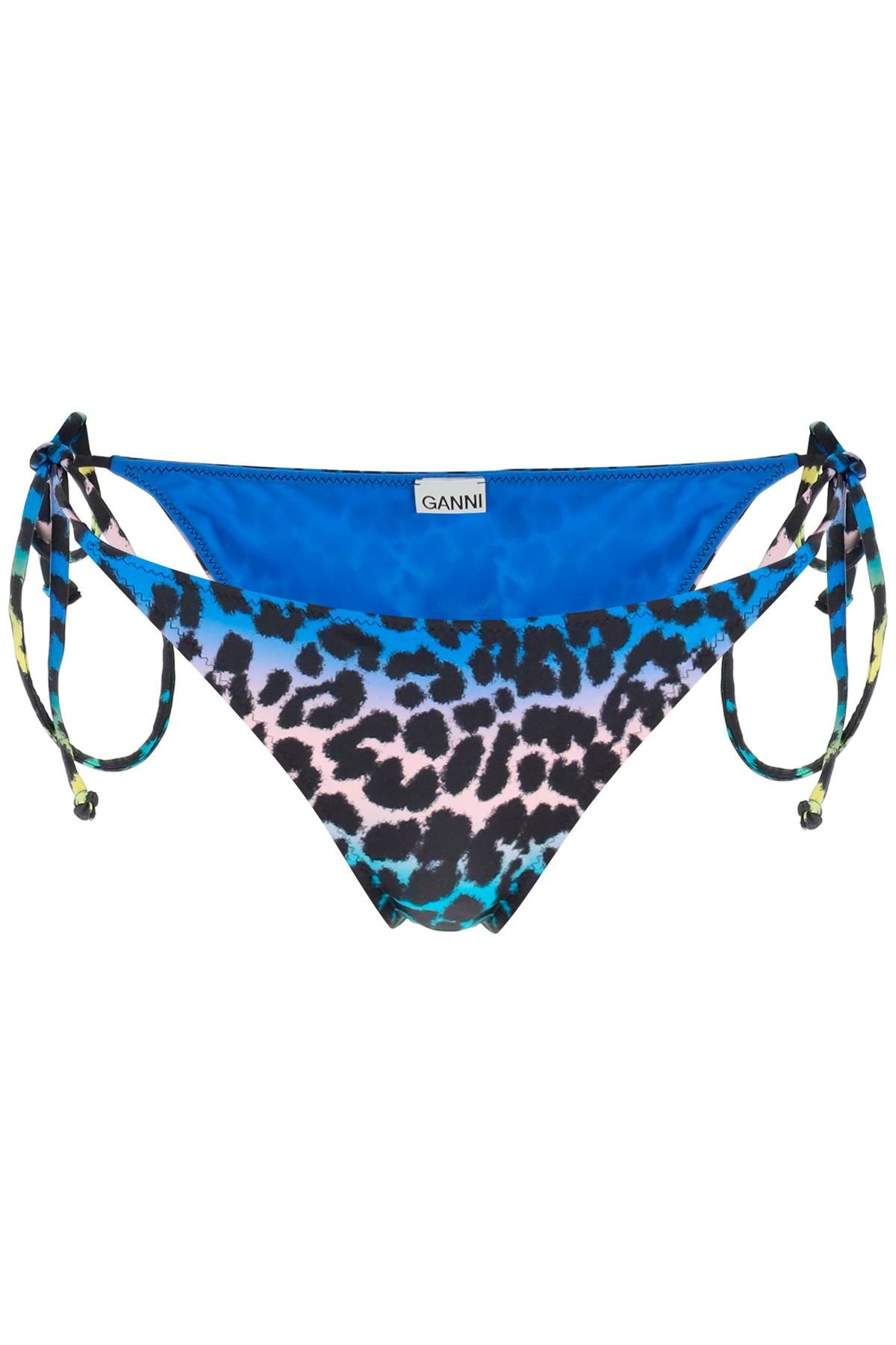 Ganni Econyl Bikini Bottom - 36 Multicolor