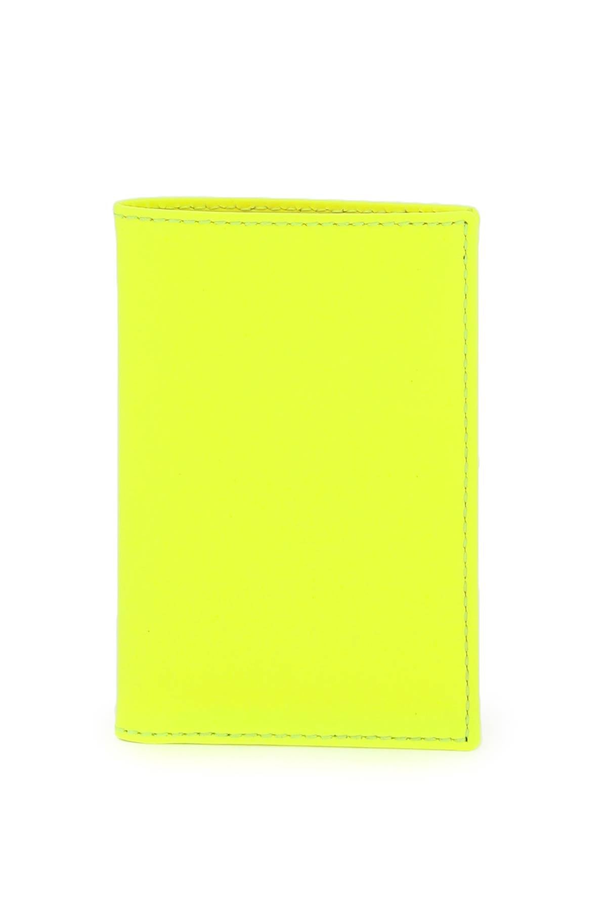 Comme Des Garcons Wallet Super Fluo Bi-fold Wallet - OS Arancio