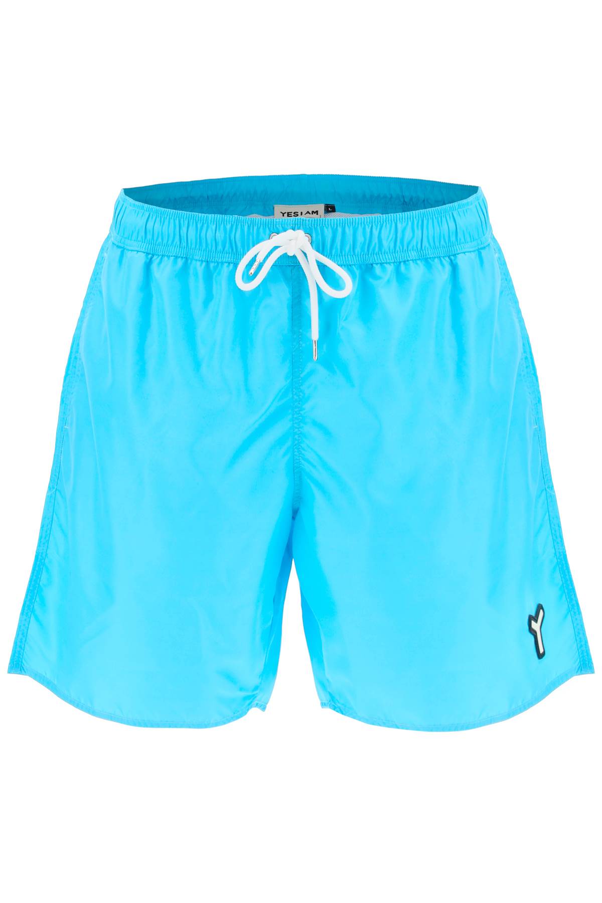 Yesiam Drawstring Swim Trunks - XL Celeste