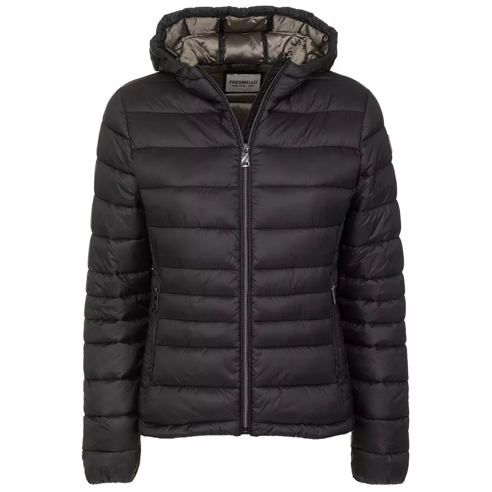 Black Polyamide Jackets & Coat - XS
