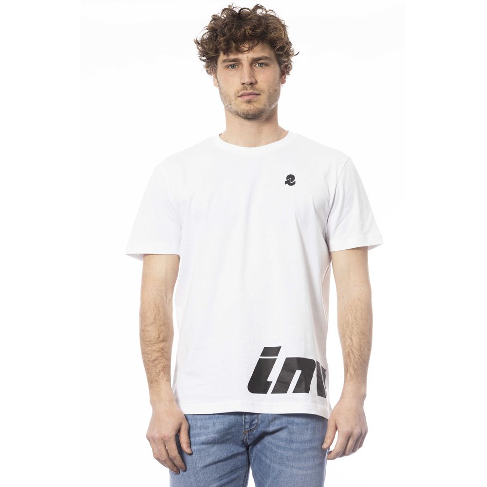 Shop Invicta White Cotton T-shirt