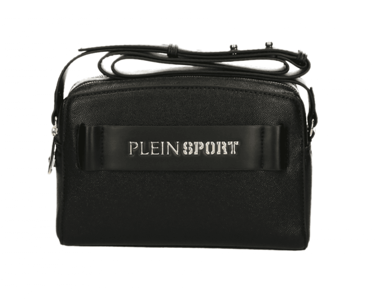 Plein Sport Black Polyurethane Crossbody Bag – SEYMAYKA