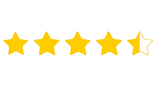 4.5 star rating