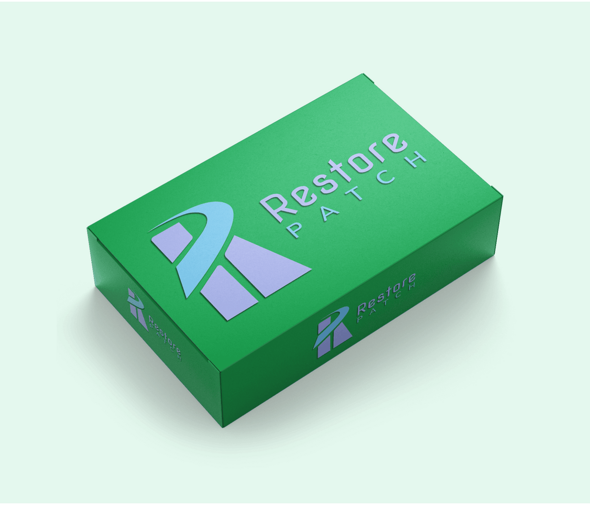 A green box of Restore Patch.