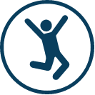 Jump icon for naturally re-tune & re-balance