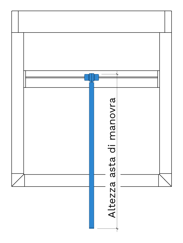 Panorama Plissè  Verticale - Tenda da vetro plissettata