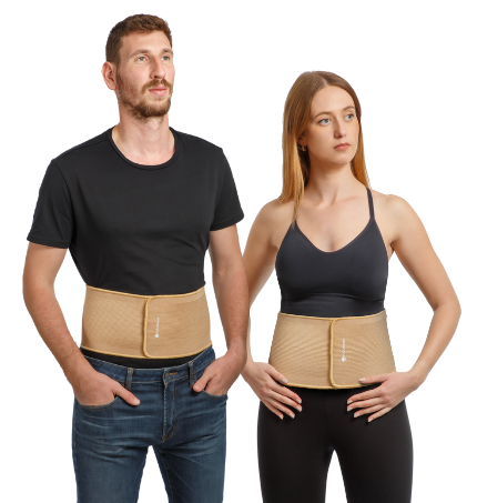 Movibrace Abdominal Ostomy Belt for Post-Operative Care After Colostomy or  Ileostomy Surgery (Small)