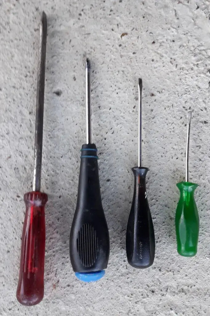 Basic set of screwdrivers