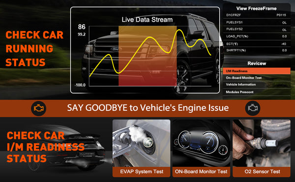 cgsulit sc204 car code reader DTC search