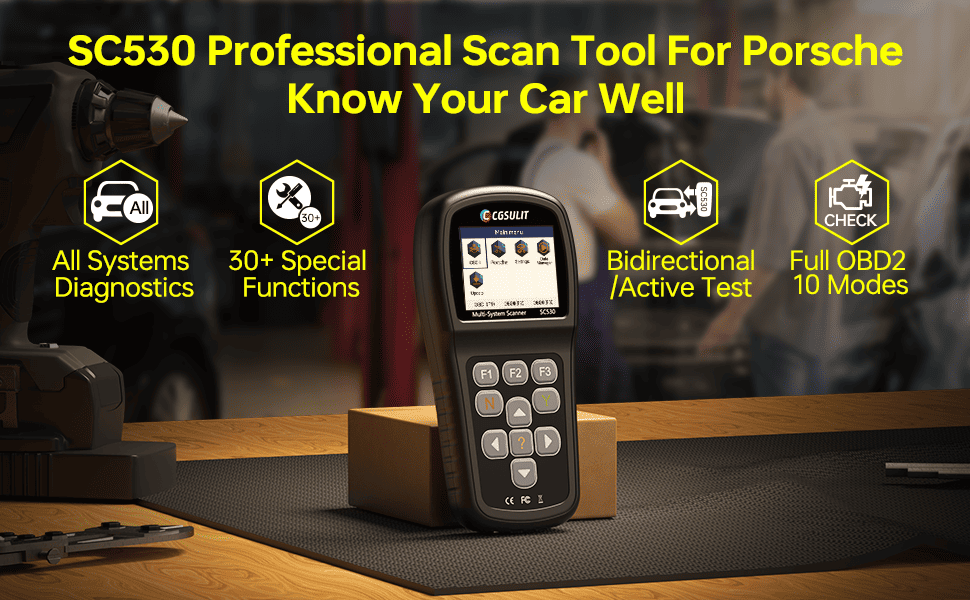 cgsulit sc530 porsche scan tool