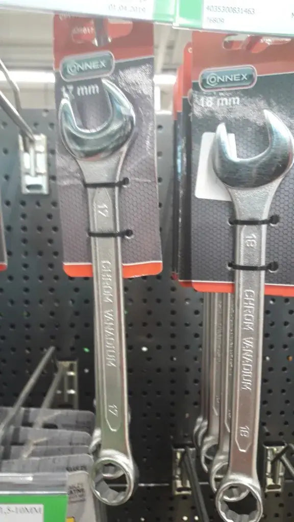 Basic set of wrenches (combined ones would be best)