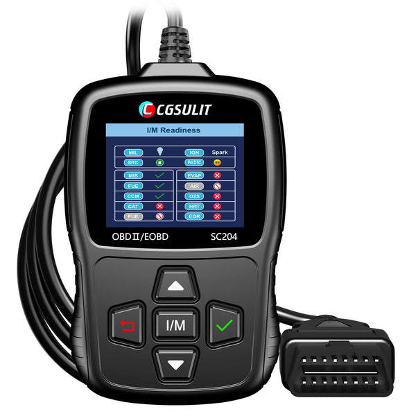 CGSULIT SC204 OBD2 Reader EOBD Code Scanner for Vehicle Check Engine L