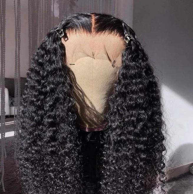 No glue full lace curly hair latest