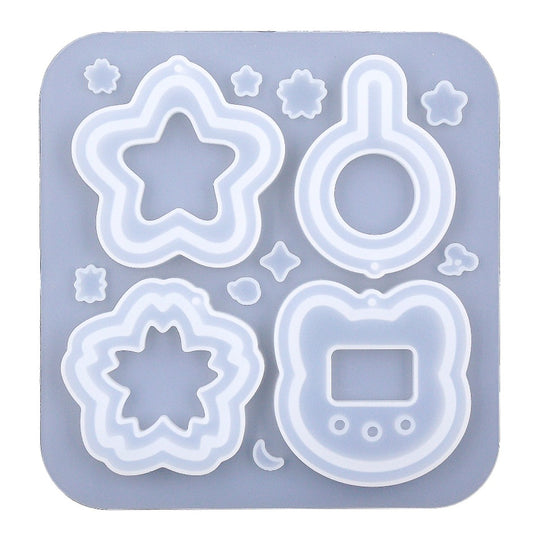 CLEARANCE Geometry Hair Clip Silicone Mold Assortment (3 Cavity