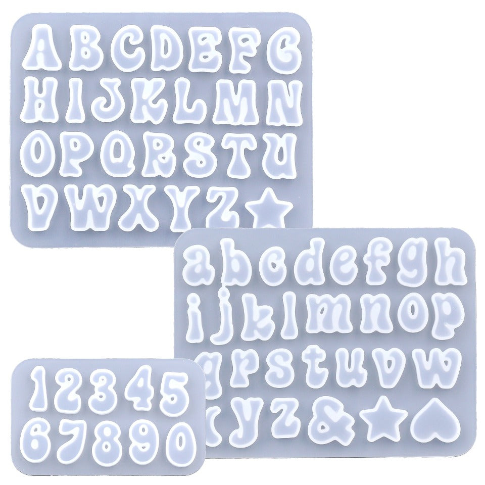 Alphabet Uppercase Silicone Mould, SM-467 – Caramel Sweet Arts