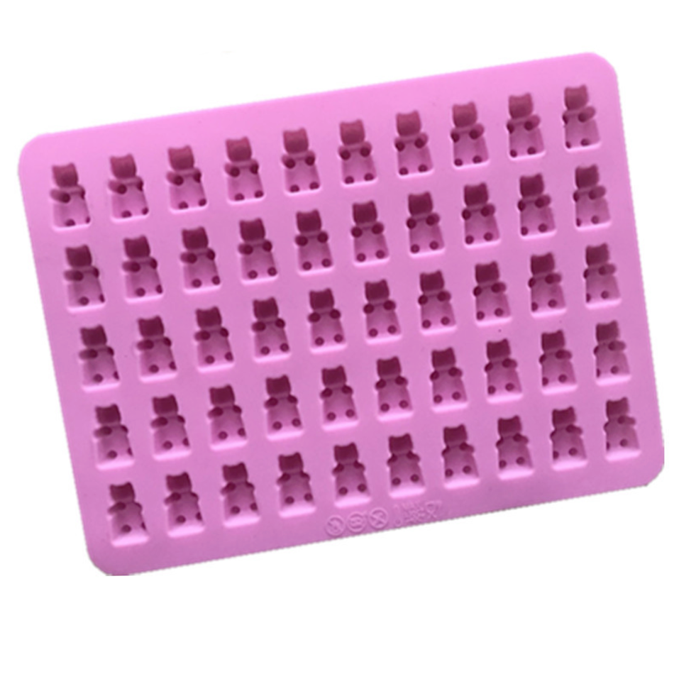 3 x 3 Gummy Bear Silicone Resin Mold by hildie & jo