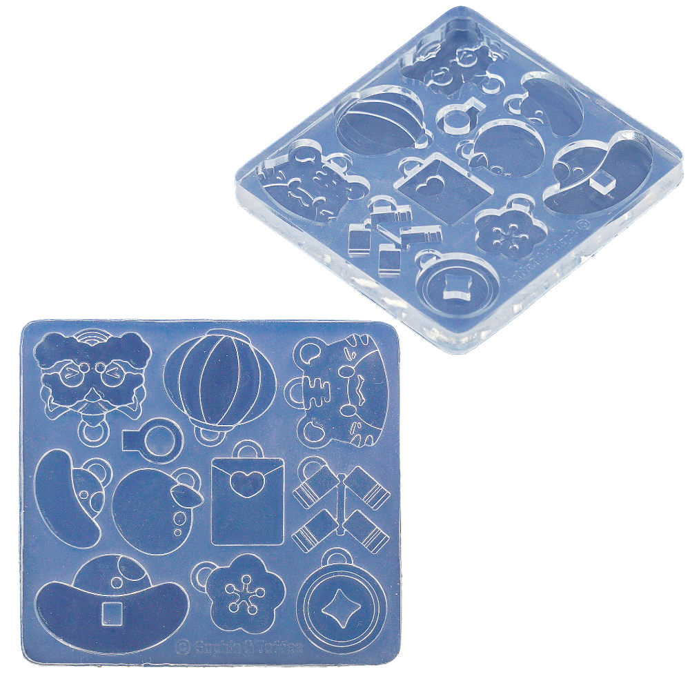 SHENGXINY Kitchen Supplies Clearance Resin Silicone Molds Crystal