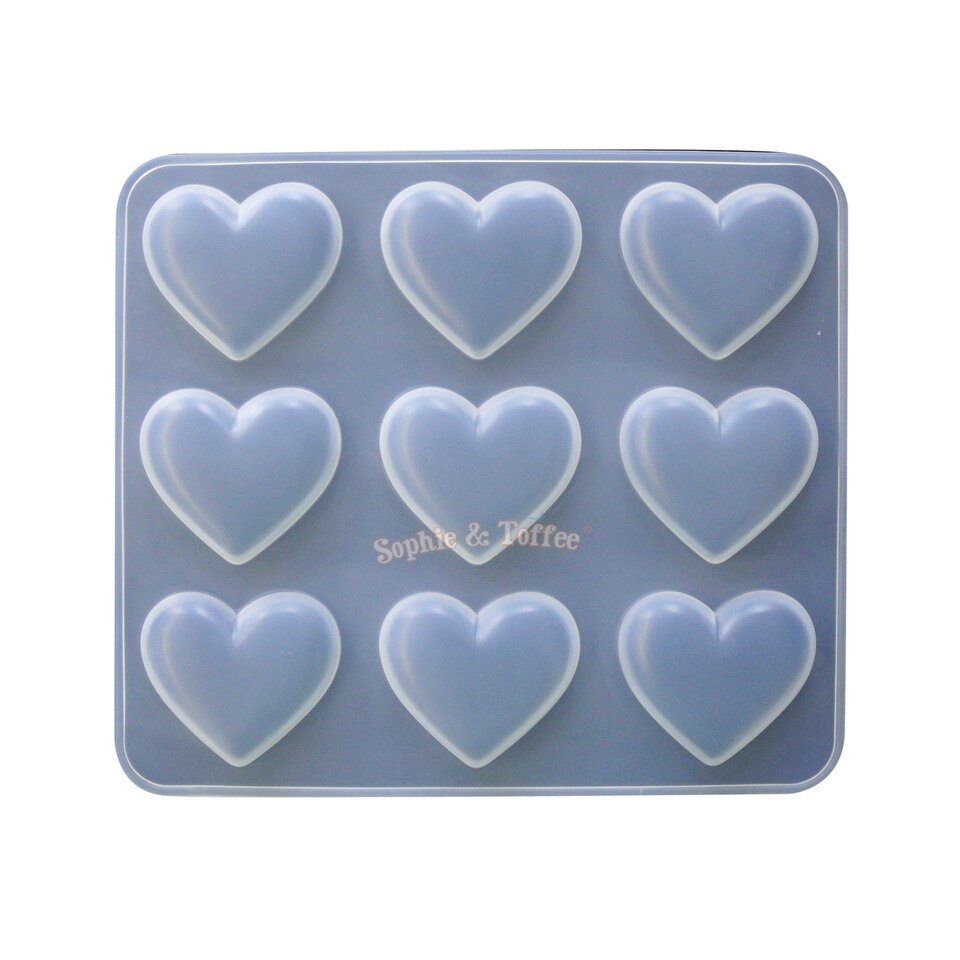 Mini Hearts with Bow Silicone Mold – Oh Sweet Art!