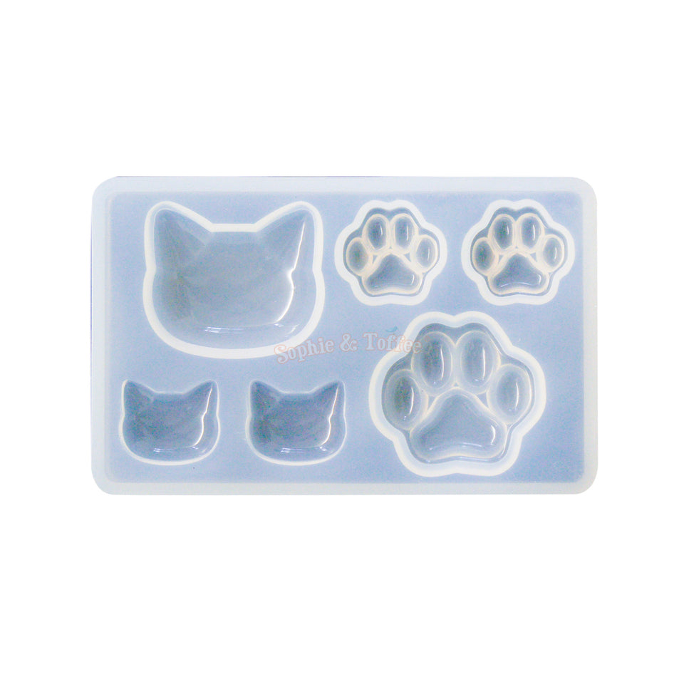 Resin Silicon Mold Lucky Cat Waving Cat Shaker Silicone Mold Ice Cube Mold  Resinmold 