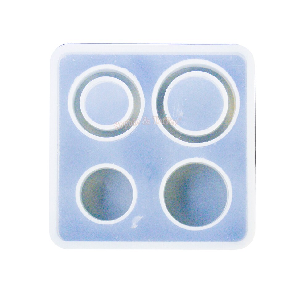 Big Rounded Silicone Ring Mold, Resin Ring Mould