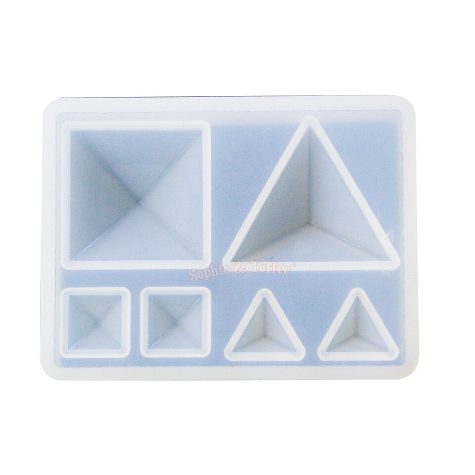 Geometric shapes silicone mold – Resin Obsession