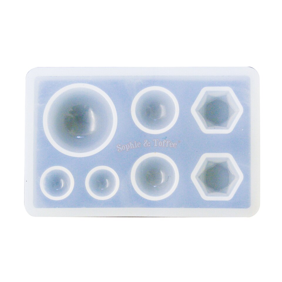 Oval Dome Cabochon Silicone Mold (12 Cavity) | Resin Jewelry Mold | Clear  Soft Mold for UV Resin Art | Epoxy Resin Mould
