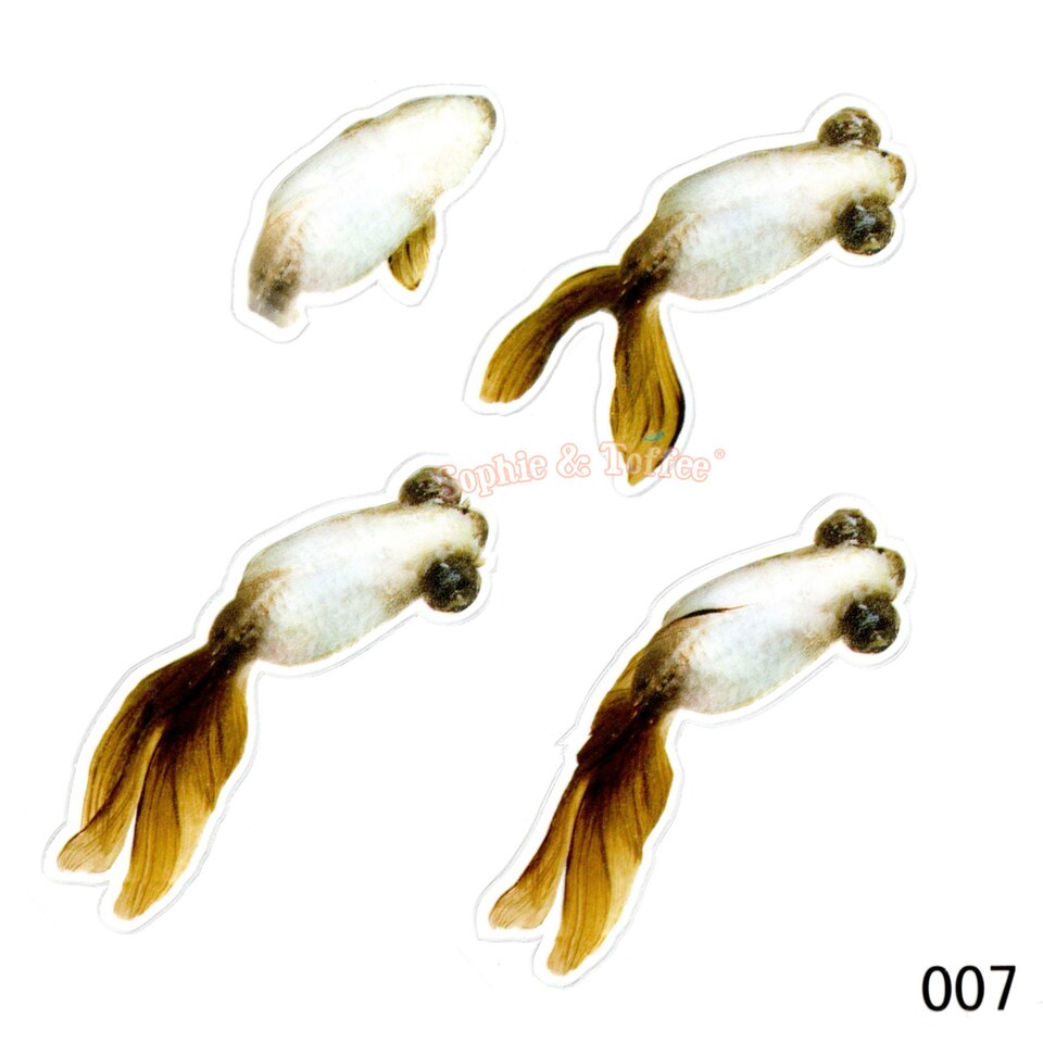 3d Goldfish Resin Stickers Set Diy Resin Painting Goldfish - Temu