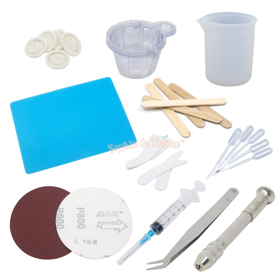 Clear Resin Crafting Tools (3 types)