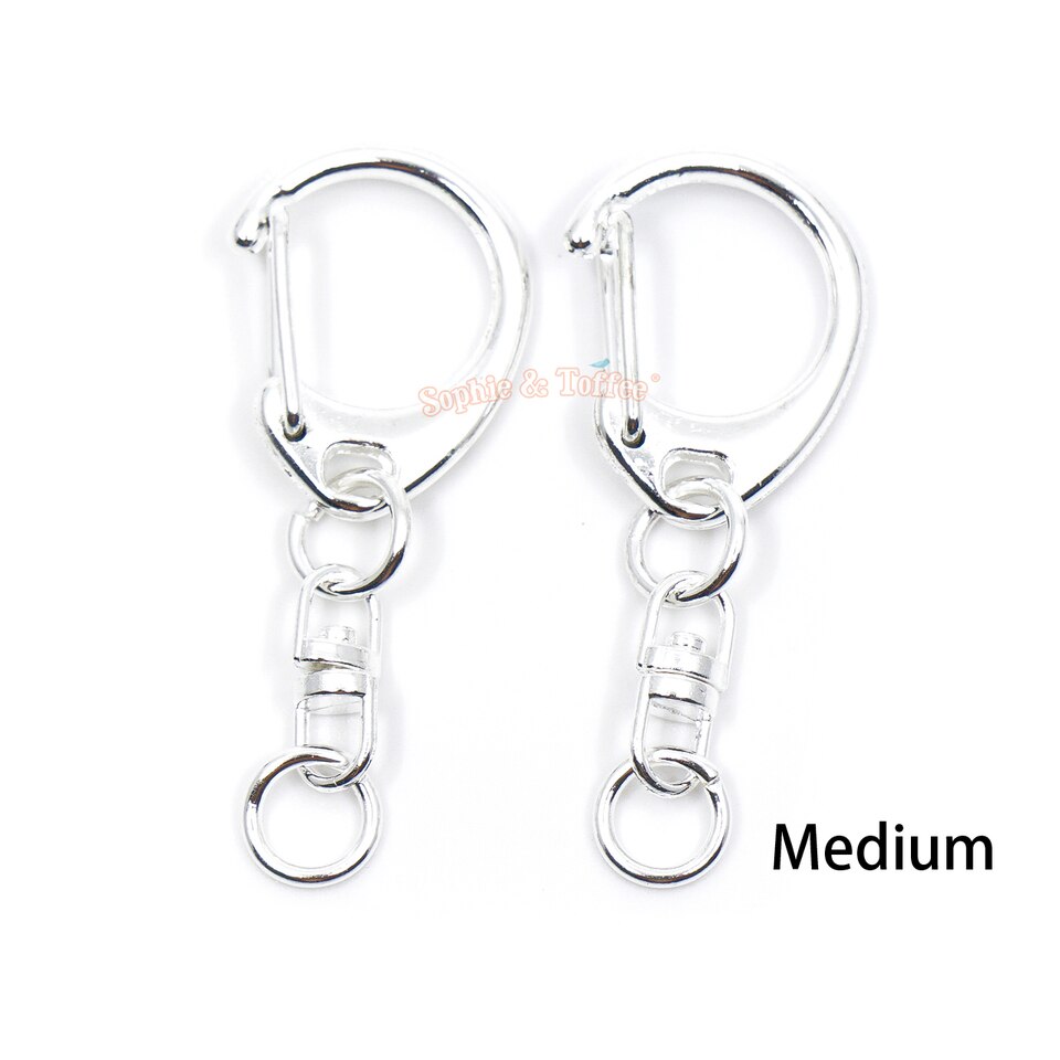 Thumbs Up Key Rings Key Chain Ring Big Lobster Clasp & Swivel Ring Split  Key Ring Key Holder Purse Handbag Charm Connector – Sophie & Toffee