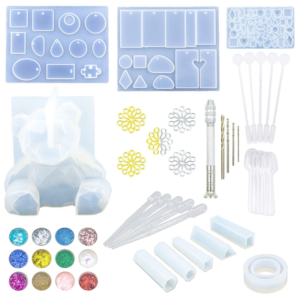 Shaker Molds Resin Craft Kit (Cat)