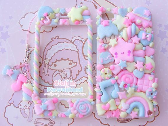 Limited Edition  Exclusive Handmade Decoden Phone Case