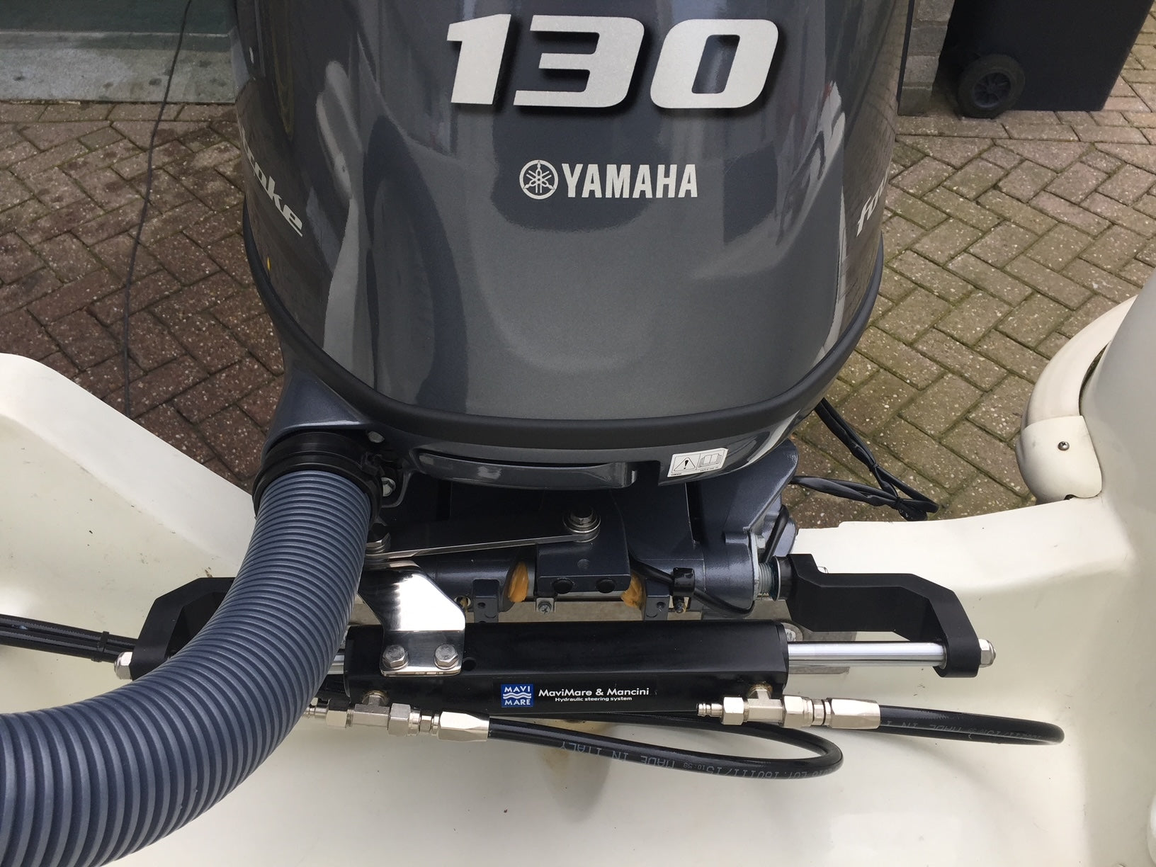 Jeanneau Merry Fisher 625 met Yamaha 130 pk montage