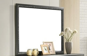Elements International Moonstone Mirror in Gray