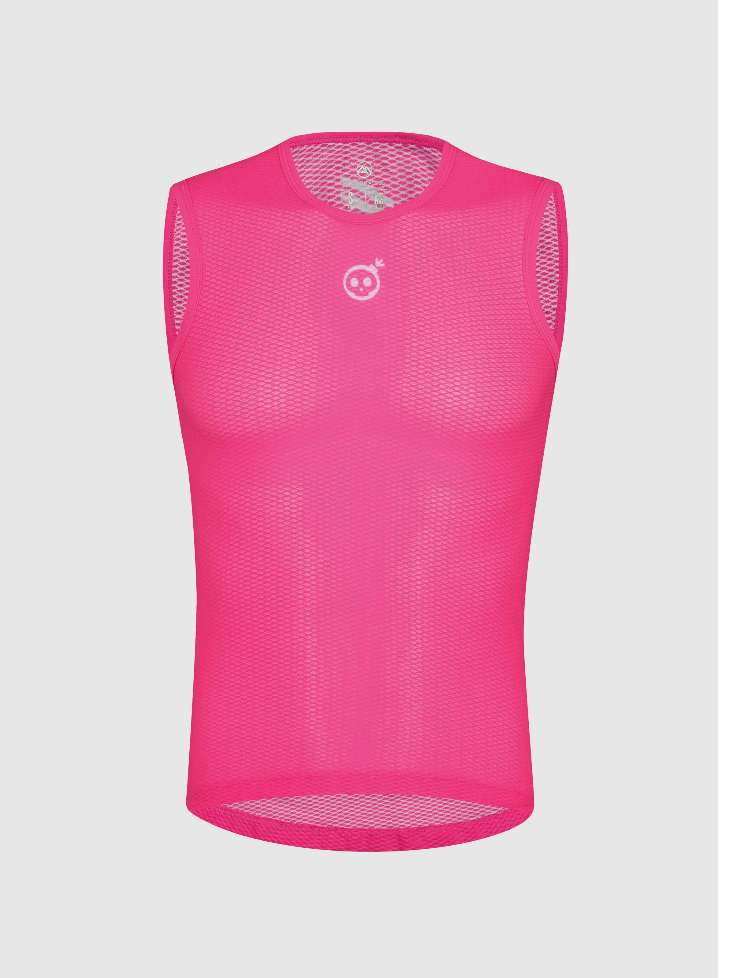 pink cycling base layer