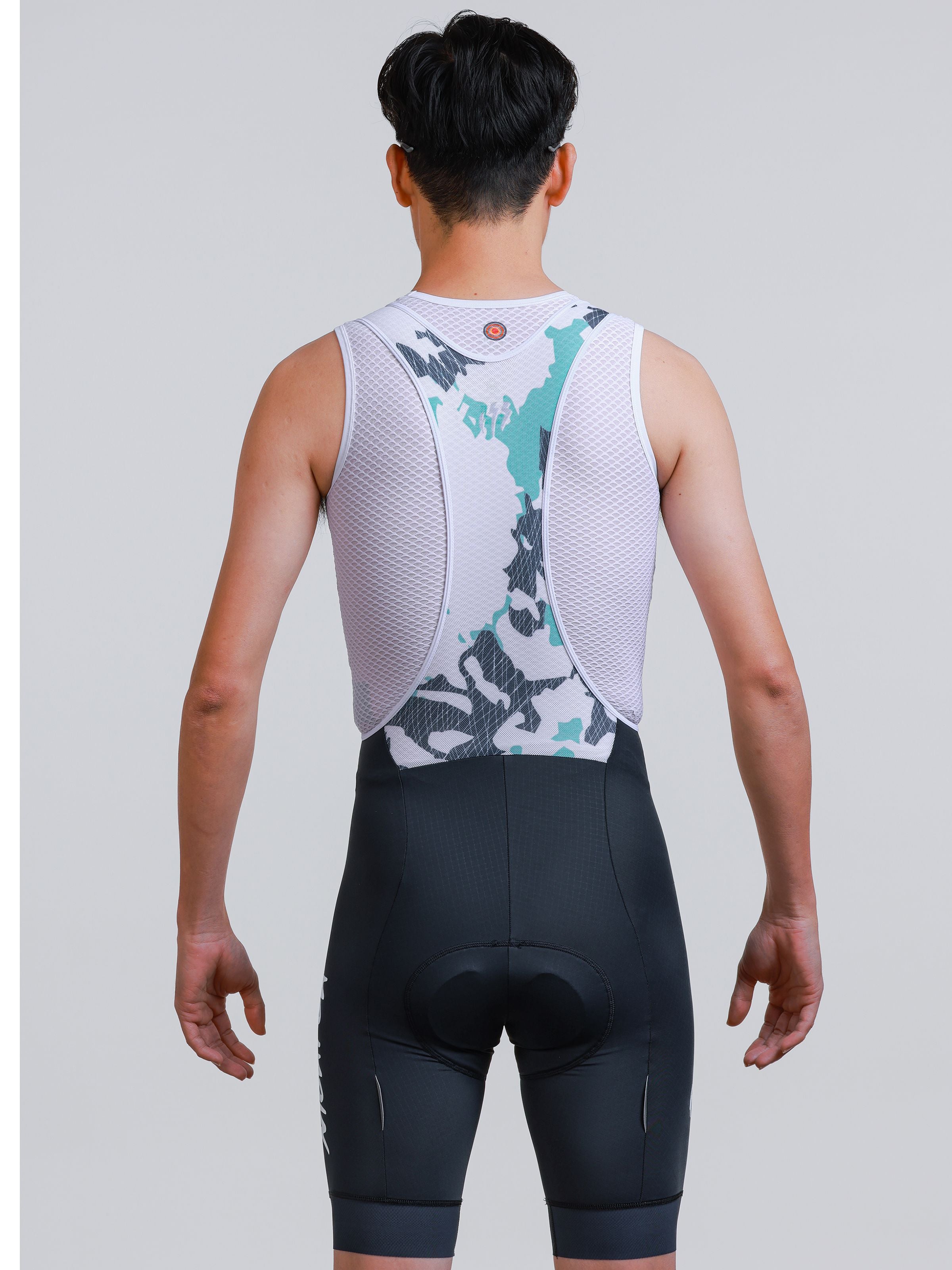 sublimation print cycling bib shorts