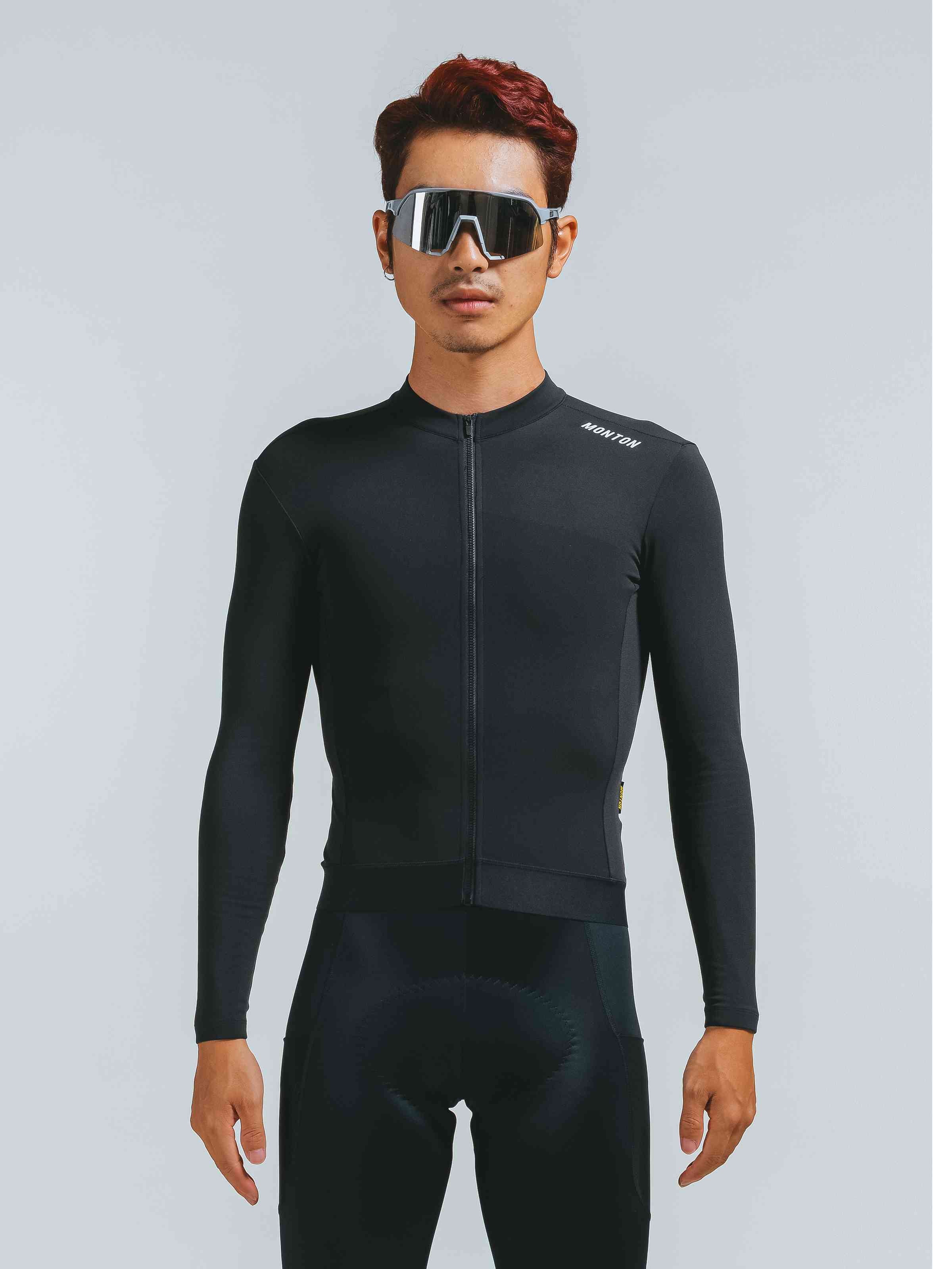 mens thermal cycling jersey