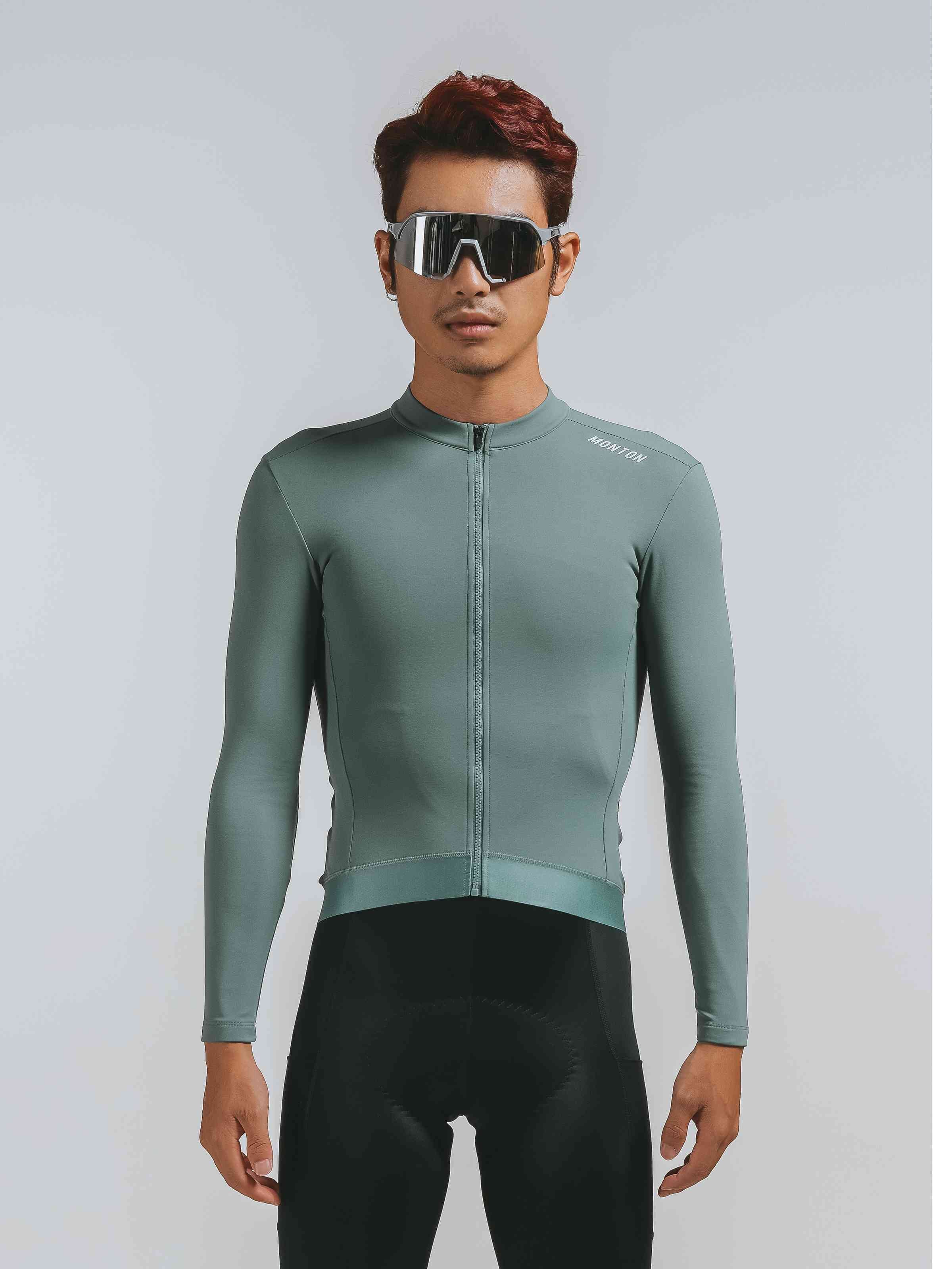 mens thermal cycling jersey