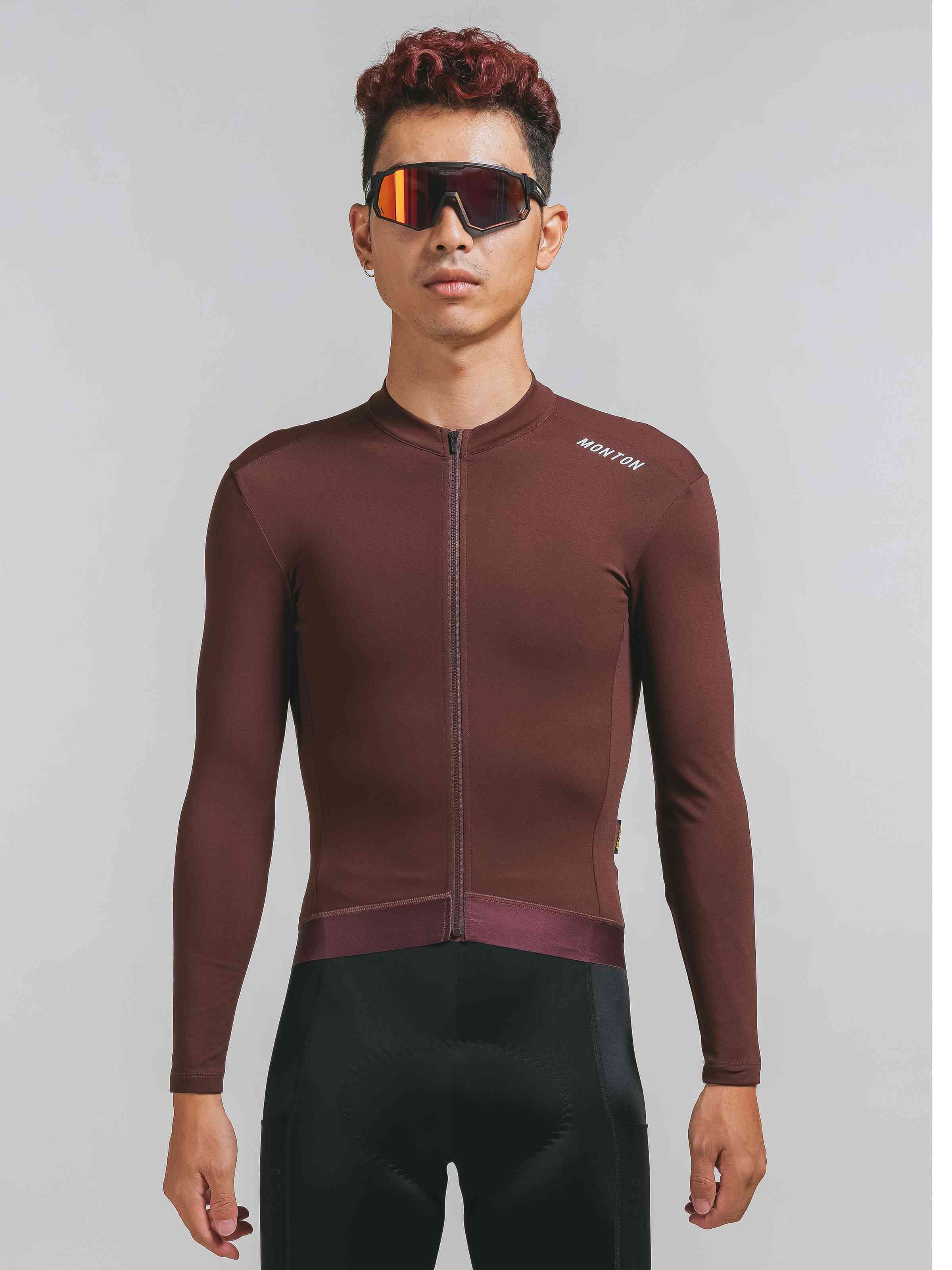 mens thermal cycling jersey