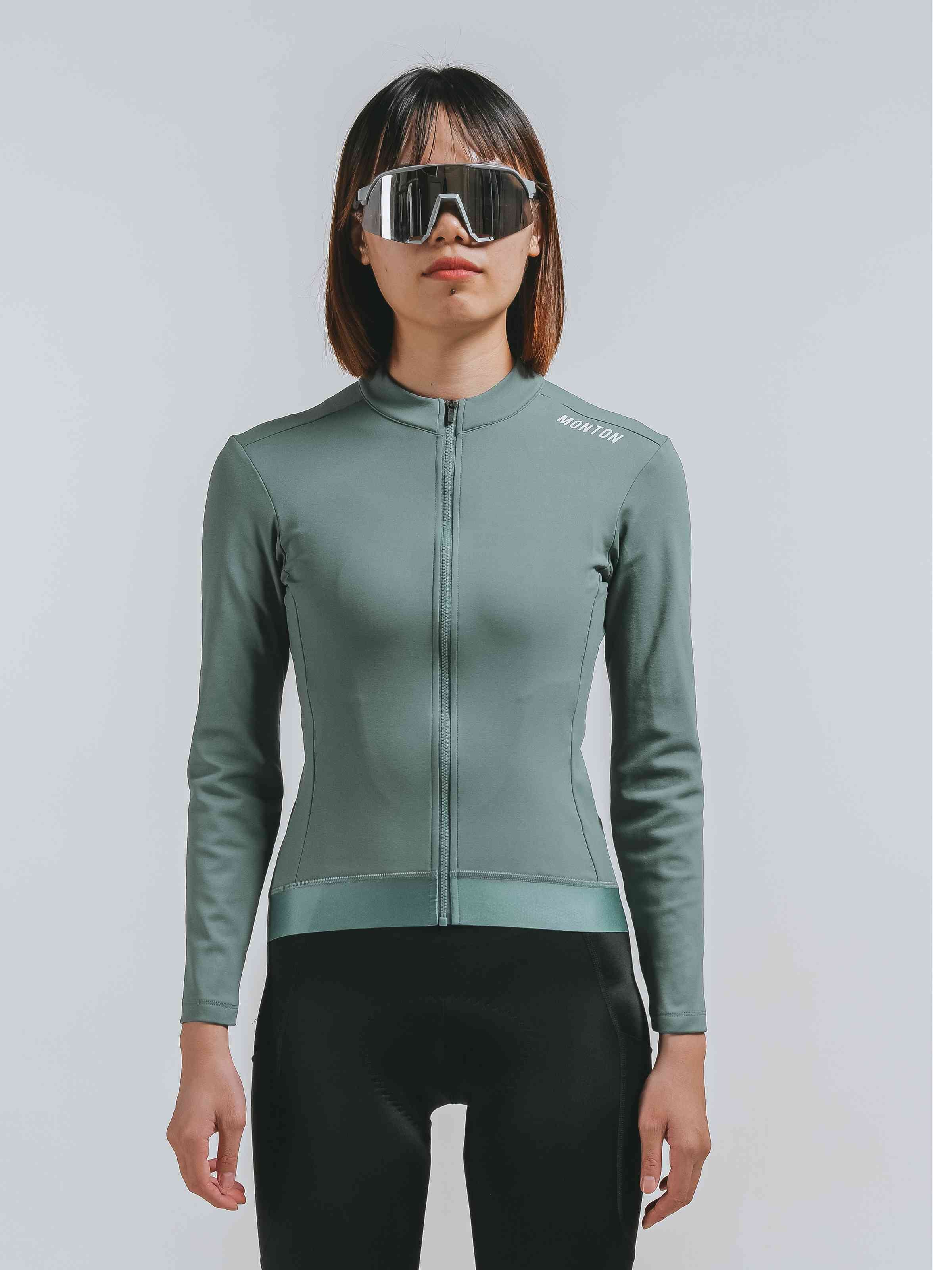 womens thermal cycling jersey