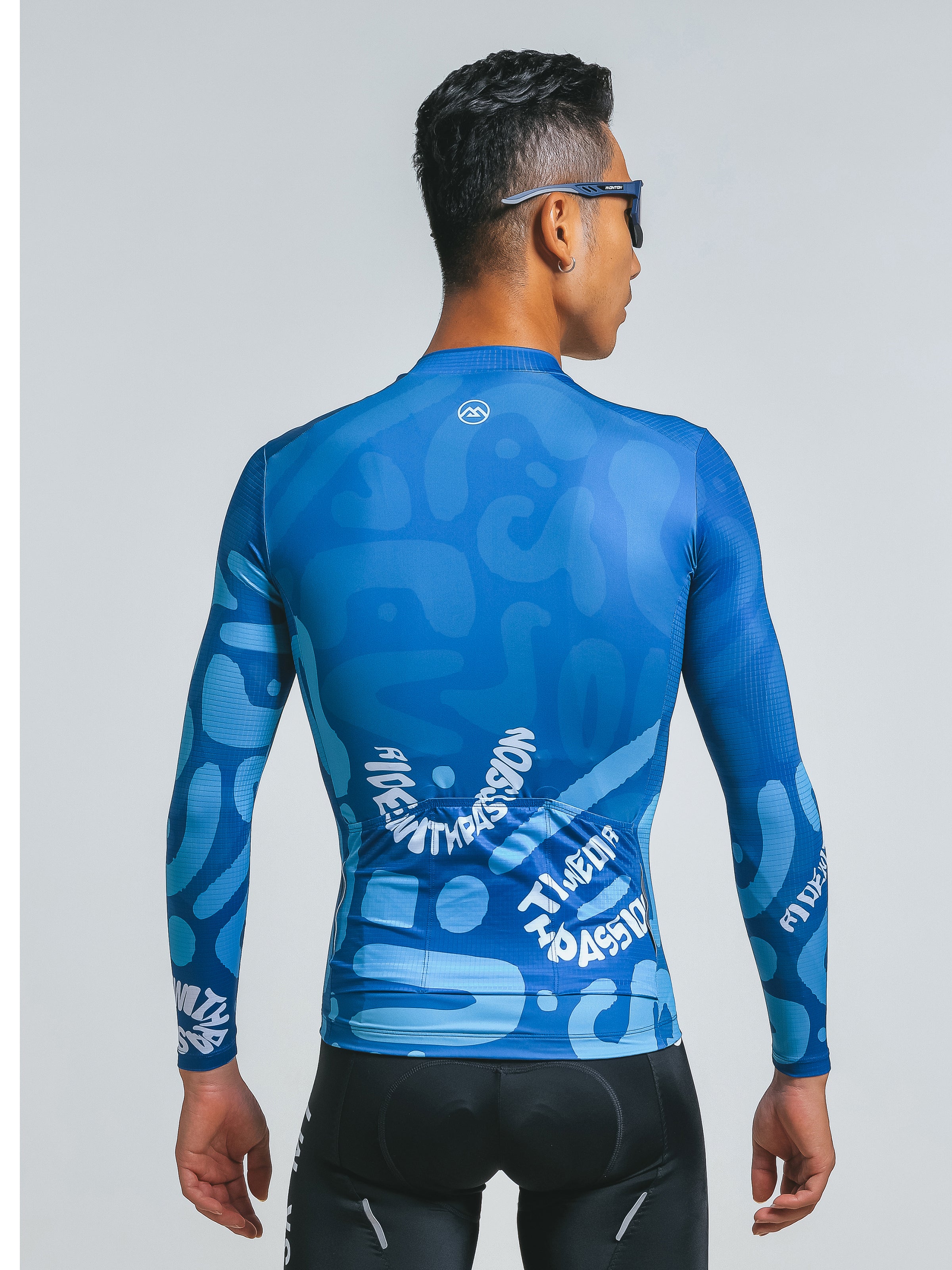 cheap bike jersey blue