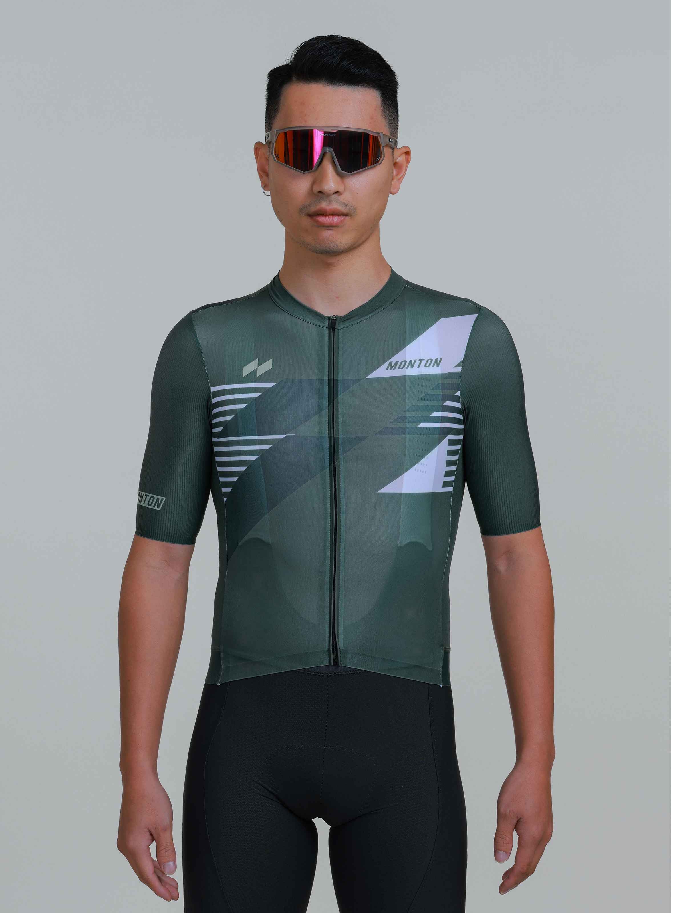 cheap green cycling jersey