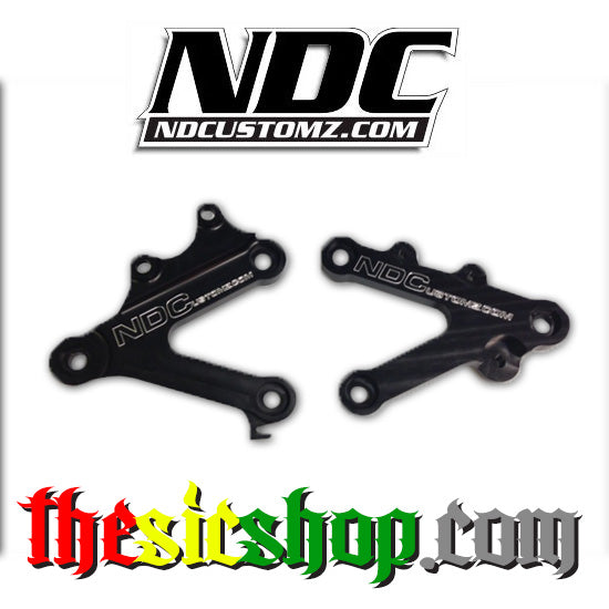 Kawasaki ZX6 Rearsets with Pegs - NDC