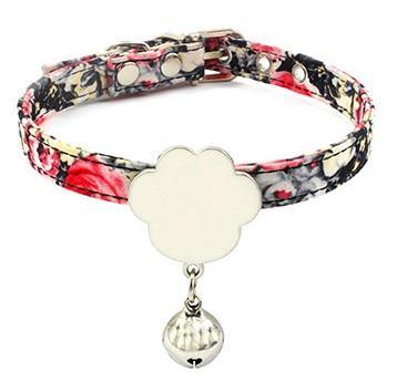 Collier Pour Chat Avec Medaille Personnalisable Et Cloche Zooaire