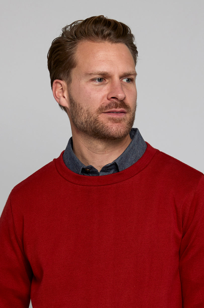 Organic Cotton Crew Neck Jumper