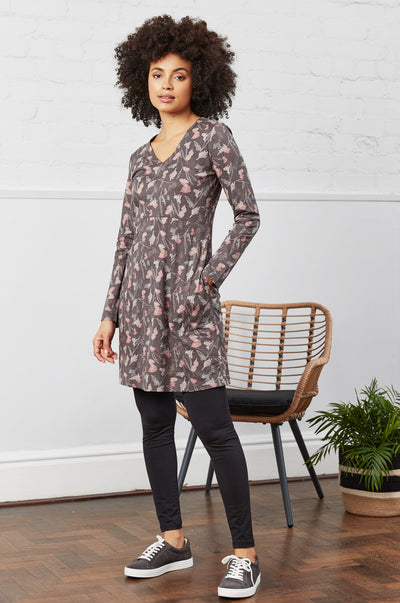 Flare tunic for women  Buy organic cotton + wool women's tops