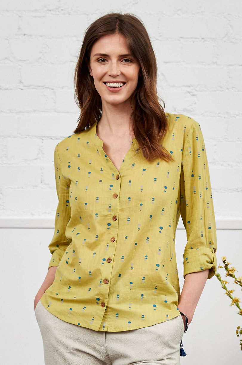 Cotton Voile Matisse Shirt